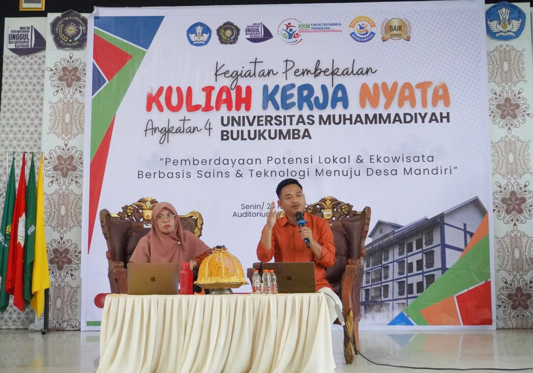 UM Bulukumba Gelar Pembekalan KKN Saintek: LP2M Dorong Mahasiswa Susun Program Berbasis Kebutuhan Masyarakat dan Kolaboratif