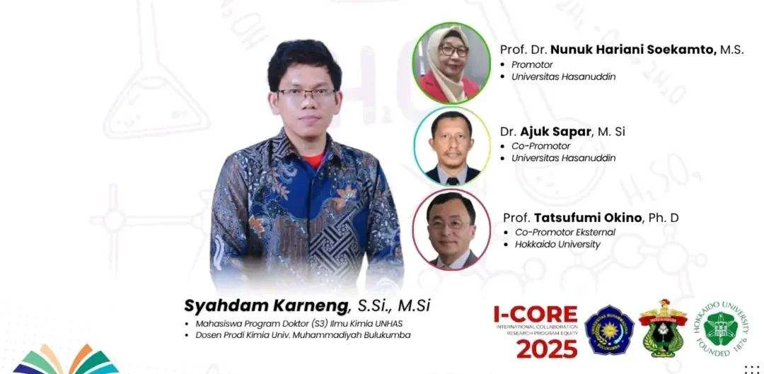 Kolaborasi Riset Hingga Jepang, Dosen UM Bulukumba Lolos Program Internasional I-CORE 2025